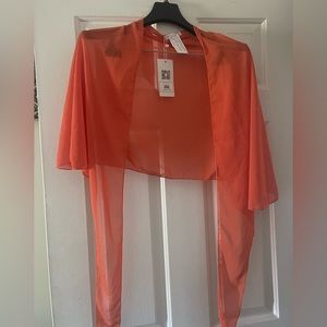 NWTs ! Ekouaer Bathing suit sheer cover !!